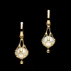 Earrings & Studs^Paspaley Lavalier Pearl Earrings | 12mm Circle Pearls and Yellow Gold YellowGold