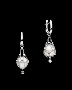 Earrings & Studs^Paspaley Lavalier Pearl Earrings | 12mm Button Pearls and White Gold