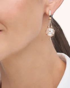 Earrings & Studs^Paspaley Lavalier Pearl Earrings | 12mm Circle Pearls and Rose Gold RoseGold