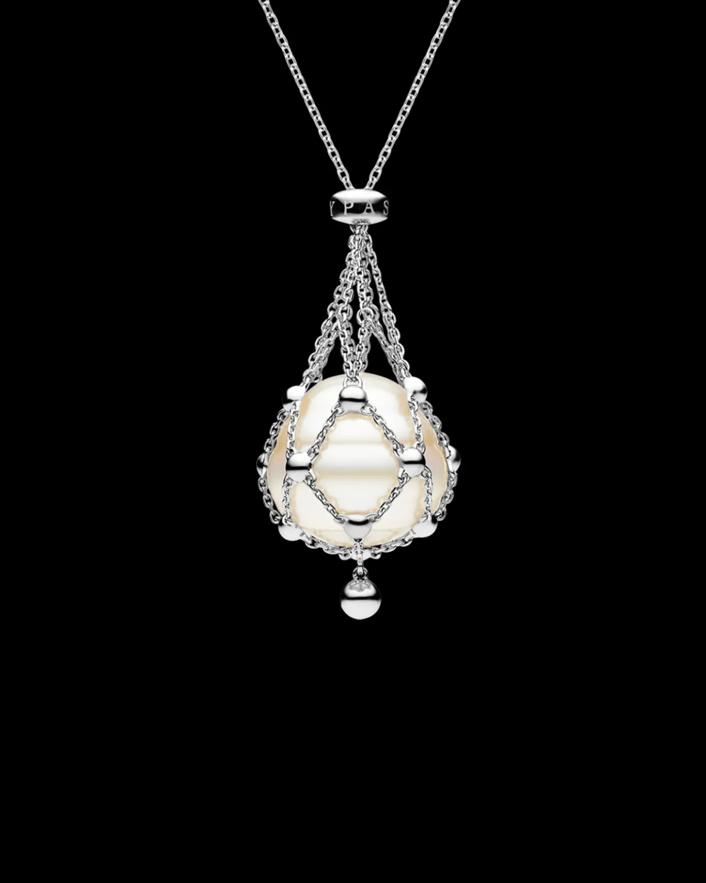 Necklaces & Pendants^Paspaley Lavalier Pearl Necklace | 15mm Circle Pearl and White Gold WhiteGold