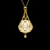 Necklaces & Pendants^Paspaley Lavalier Pearl Necklace | 15mm Circle Pearl and Yellow Gold YellowGold