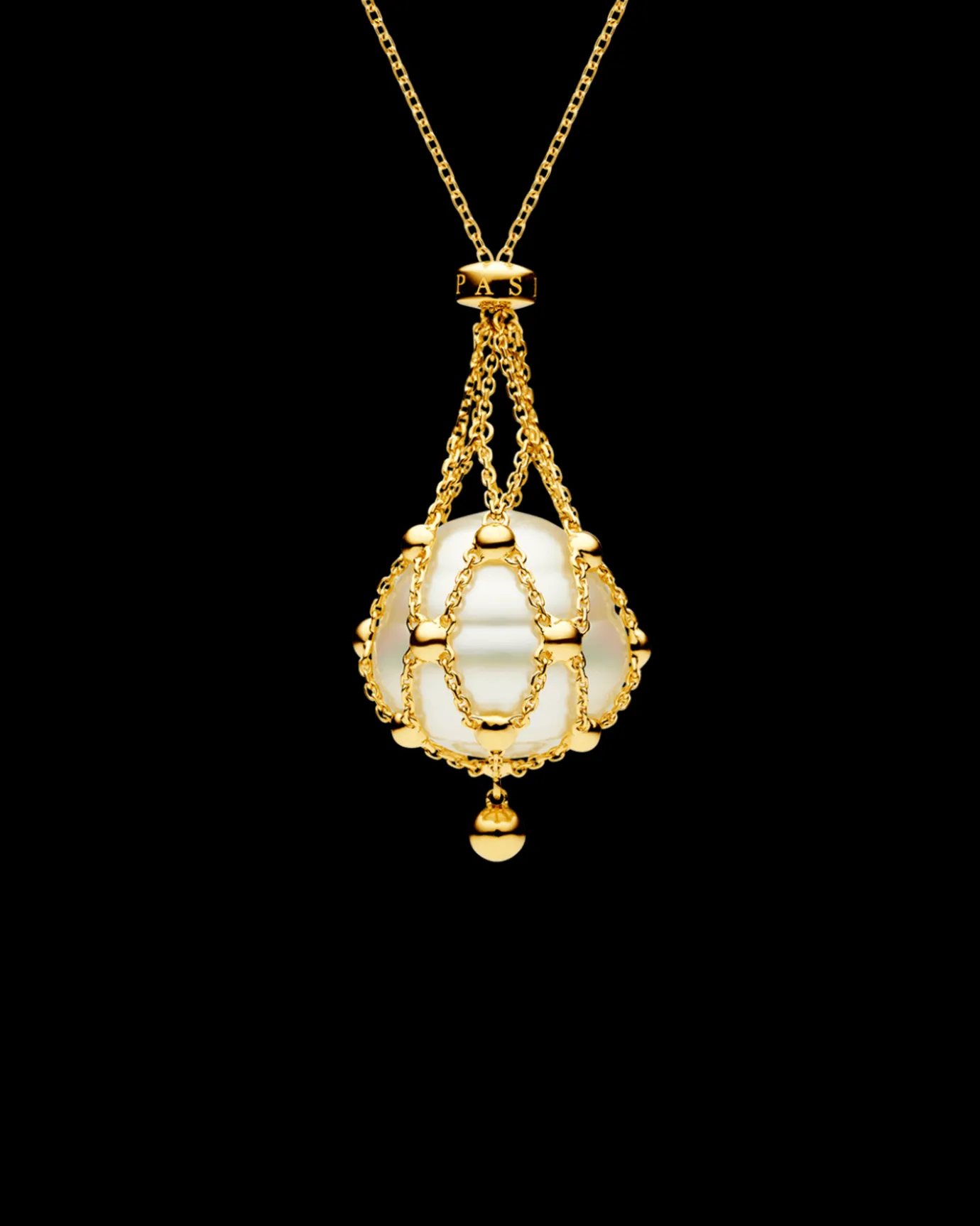 Necklaces & Pendants^Paspaley Lavalier Pearl Necklace | 15mm Circle Pearl and Yellow Gold YellowGold