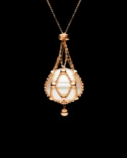 Necklaces & Pendants^Paspaley Lavalier Pearl Necklace | 15mm Circle Pearl and Rose Gold RoseGold