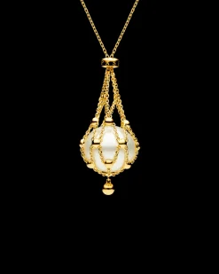 Necklaces & Pendants^Paspaley Lavalier Pearl Necklace | 15mm Button Pearl and Yellow Gold YellowGold