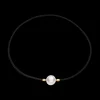 Necklaces & Pendants^Paspaley Leather and Pearl Necklace | 15mm Round Pearl, Leather, and Yellow Gold YellowGold