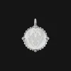 Chains, Charms & Accessories^Paspaley Leo Coin Charm | Mother of Pearl, Diamonds, and White Gold WhiteGold