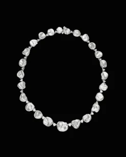 Necklaces & Pendants^Paspaley Lily Pad Pearl Collier | 12-16mm Keshi Pearls, Diamonds and Platinum