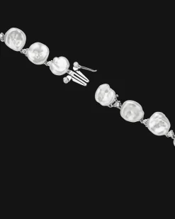 Necklaces & Pendants^Paspaley Lily Pad Pearl Collier | 12-16mm Keshi Pearls, Diamonds and Platinum