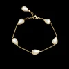 Bracelets^Paspaley Maxima Chain Bracelet | Mother of Pearl and Yellow Gold YellowGold