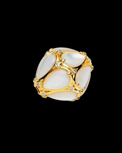 Clasps & Brooches^Paspaley Maxima Clasp | Mother of Pearl, Diamonds, and Yellow Gold YellowGold