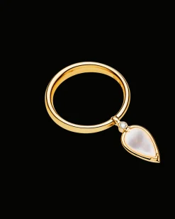 Rings^Paspaley Maxima Ring | Mother of Pearl, Diamond, and Yellow Gold YellowGold
