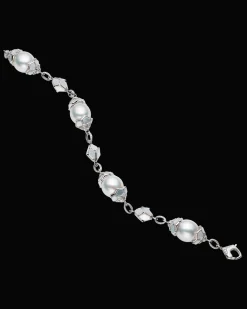 Bracelets^Paspaley Megisti Pearl Bracelet | Mother of Pearl, 12mm Oval Pearls, Diamonds, and White Gold WhiteGold