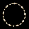 Necklaces & Pendants^Paspaley Megisti Pearl Necklace | 12mm Oval Pearls, Diamonds, and Yellow Gold YellowGold