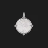Chains, Charms & Accessories^Paspaley Mermaid Coin Charm | Mother of Pearl, Diamonds, and White Gold WhiteGold