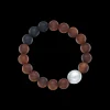 Bracelets^Paspaley Onyx Kimberley Dusk Single Pearl Bracelet | 14mm Baroque Pearl, Onyx, and Sandalwood YellowGold