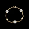 Bracelets^Paspaley Paradis Pearl Bracelet | 10mm Round Pearls, Diamonds, and Yellow Gold YellowGold