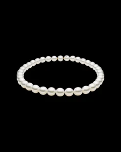 Strand Necklaces & Bracelets | Necklaces & Pendants^Paspaley Oval Pearl Strand Necklace | 10-12mm Oval Pearls and Signature Diamond YellowGold