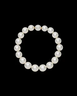 Strand Necklaces & Bracelets | Bracelets^Paspaley Semi-Round Pearl Strand Bracelet | 10-11mm Semi-Round Pearls and Signature Diamond YellowGold