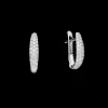 Earrings & Studs^Paspaley Pavé Diamond Horseshoe Earrings | Diamonds and White Gold WhiteGold