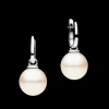 Earrings & Studs^Paspaley Pearls My Way Earrings | 15mm Round Pearls, Diamonds, and White Gold WhiteGold