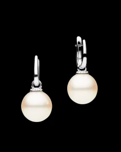 Earrings & Studs^Paspaley Pearls My Way Earrings | 15mm Round Pearls, Diamonds, and White Gold WhiteGold