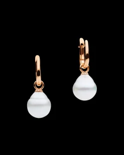 Earrings & Studs^Paspaley Pearls My Way Pearl Earrings | 12mm Circle Pearls, Diamonds, and Rose Gold RoseGold
