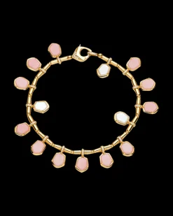 Bracelets^Paspaley Pink Opal Megisti Bracelet | Mother of Pearl, Pink Opals, and Yellow Gold YellowGold