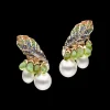 Earrings & Studs^Paspaley Rain Bird Feather Pearl Earrings | 7-10mm Keshi Pearls, Gemstones, and Yellow Gold YellowGold