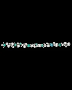 Bracelets^Paspaley Rockpool Pebble Pearl Bracelet | 4-9mm Keshi Pearls, Tourmalines, and Platinum