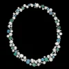 Necklaces & Pendants^Paspaley Rockpool Pebble Pearl Collier | 4-10mm Keshi Pearls, Tourmalines, and Platinum