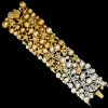 Bracelets^Paspaley Rockpool Starfish Pearl Bracelet | 8-10mm Keshi Baroque Pearls, Diamonds, Yellow and White Gold YellowGold