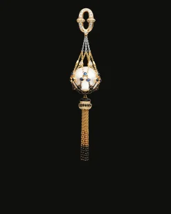 Necklaces & Pendants^Paspaley Tassel Anchored Lavalier Pearl Necklace | 18mm Round Pearl, Gemstones and Mixed Metals Multi