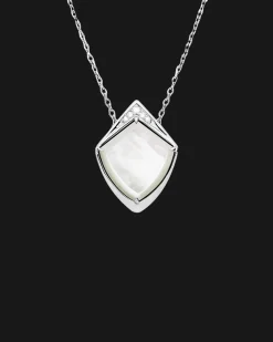 Necklaces & Pendants^Paspaley Turquoise Megisti Necklace | Mother of Pearl, Turquoise, and White Gold WhiteGold