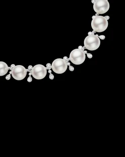 Necklaces & Pendants^Paspaley Wave Pearl Collier | 12–15mm Button Pearls, Diamonds, and Platinum