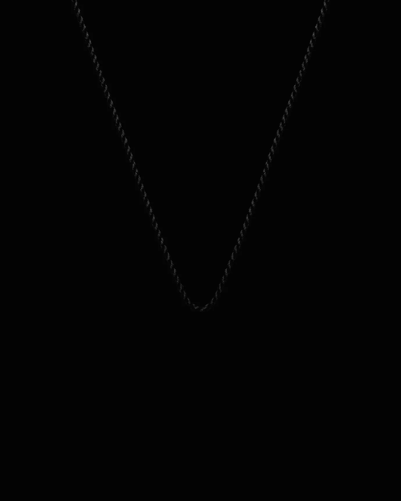 Chains, Charms & Accessories^Paspaley Wetsuit Black Silk Rope | Silk and Yellow Gold YellowGold