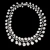 Necklaces & Pendants^Paspaley Wreath Pearl Collier | 7-13mm Keshi Baroque Pearls, Diamonds, and Platinum