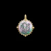 Chains, Charms & Accessories^Paspaley Year of The Dragon Coin Charm | Black Mother of Pearl, Ruby, and Yellow Gold YellowGold