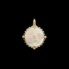 Chains, Charms & Accessories^Paspaley Year Of The Snake Coin Charm | Mother of Pearl, Diamonds and Yellow Gold YellowGold