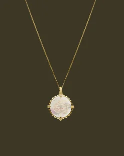 Chains, Charms & Accessories^Paspaley Year Of The Snake Coin Charm | Mother of Pearl, Diamonds and Yellow Gold YellowGold